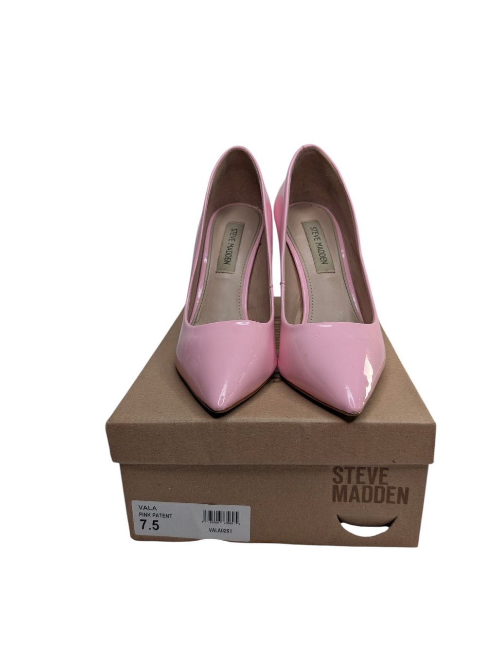 Discontinued Pink Patent Vala Pumps