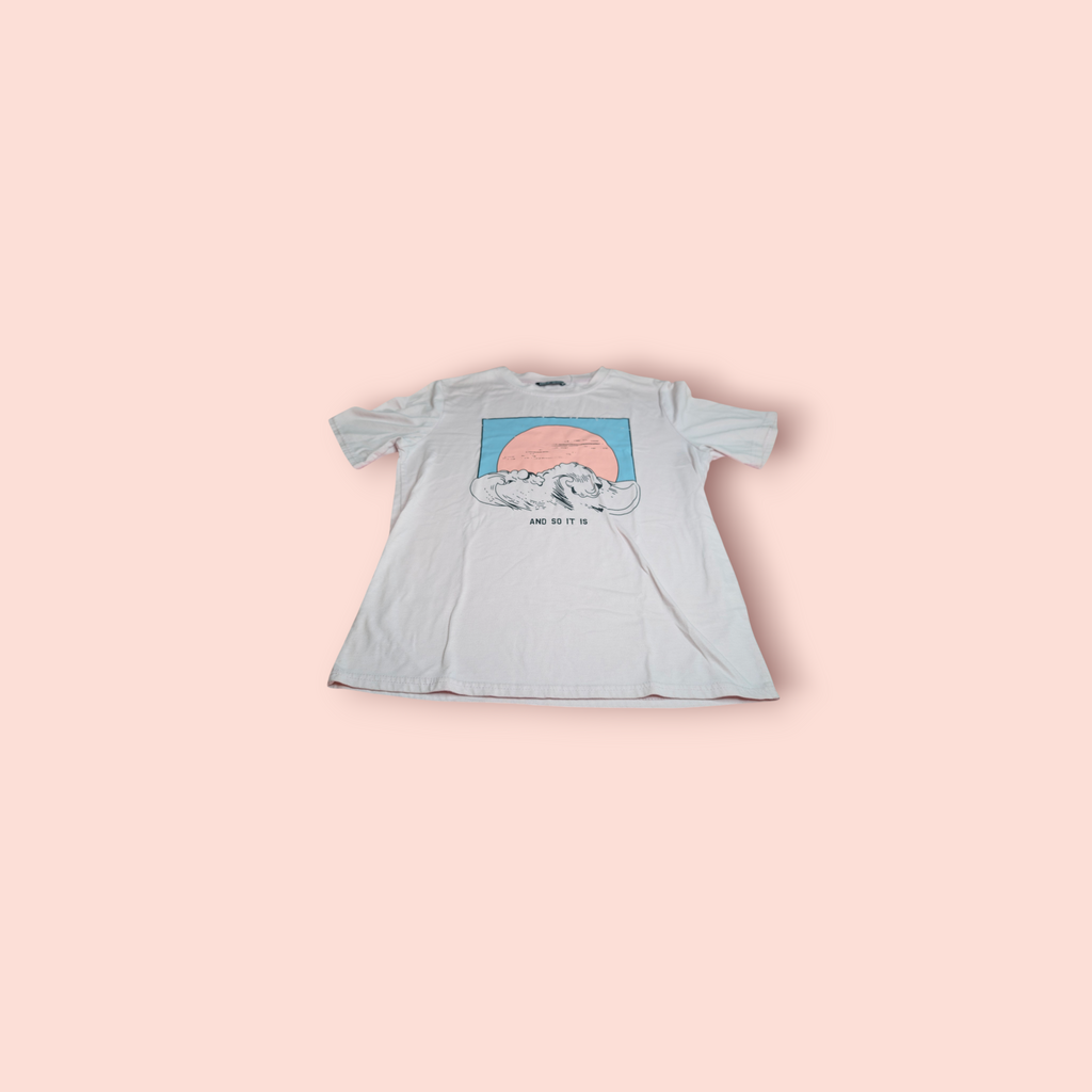 Pink Graphic Tee