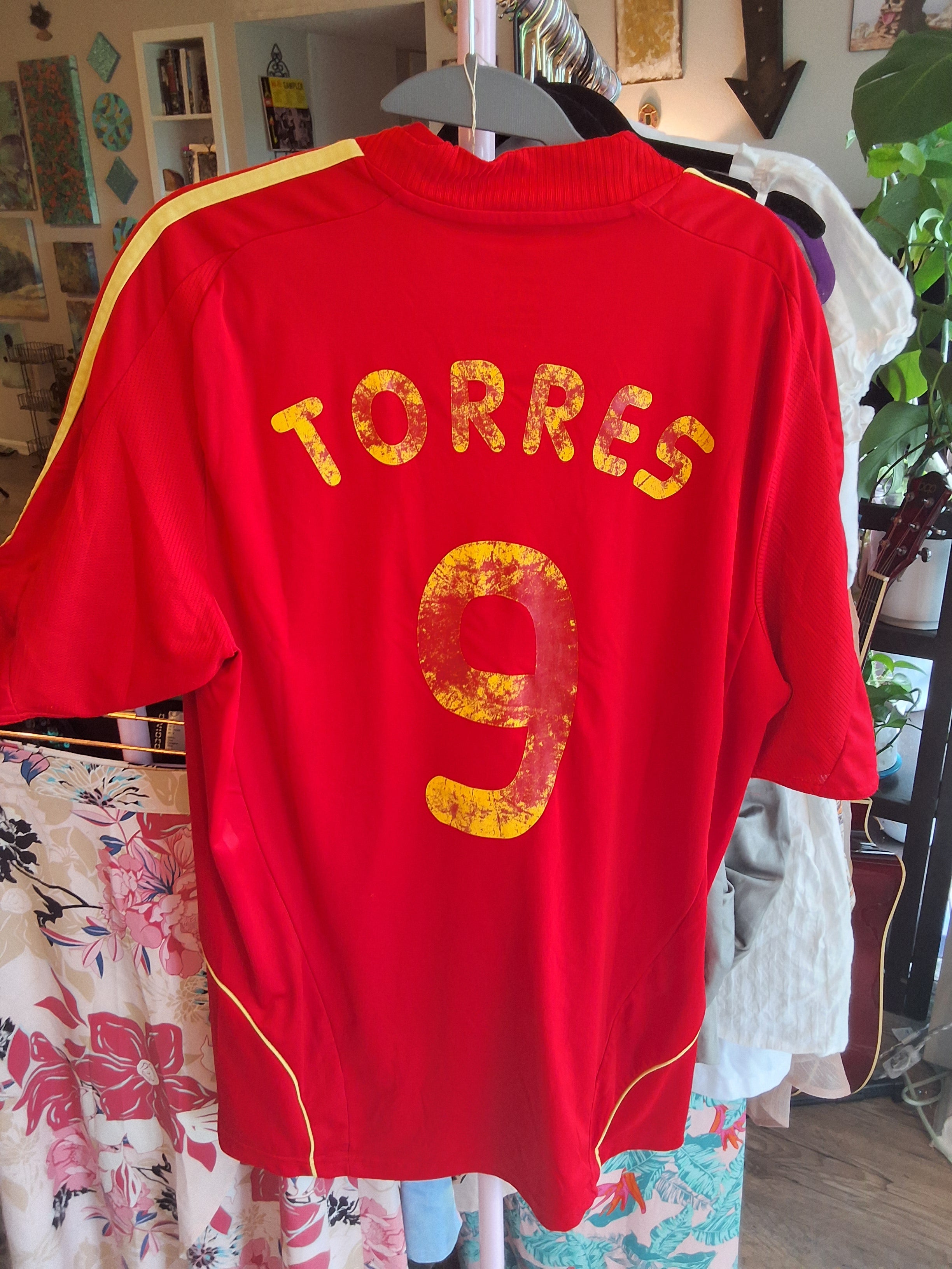 Original Authentic 2008 Spain Home Kit