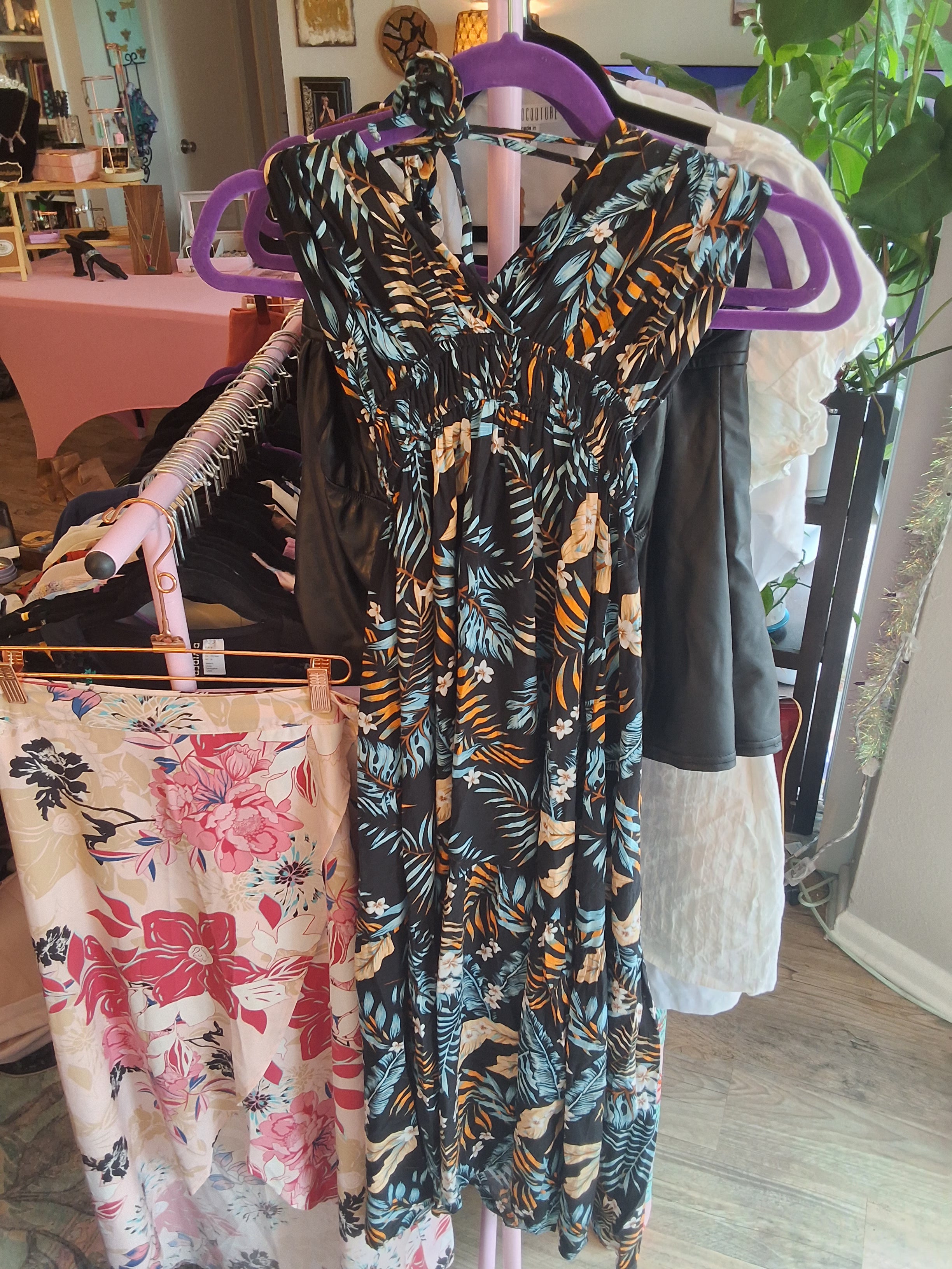 Tropical Maxi Halter