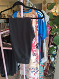 Black Pant with Gold Zipper