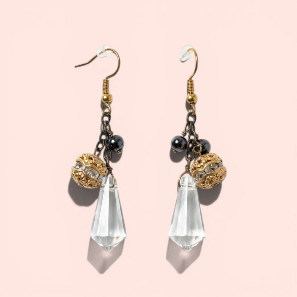 Chandelier Crystal Teardrop Earings