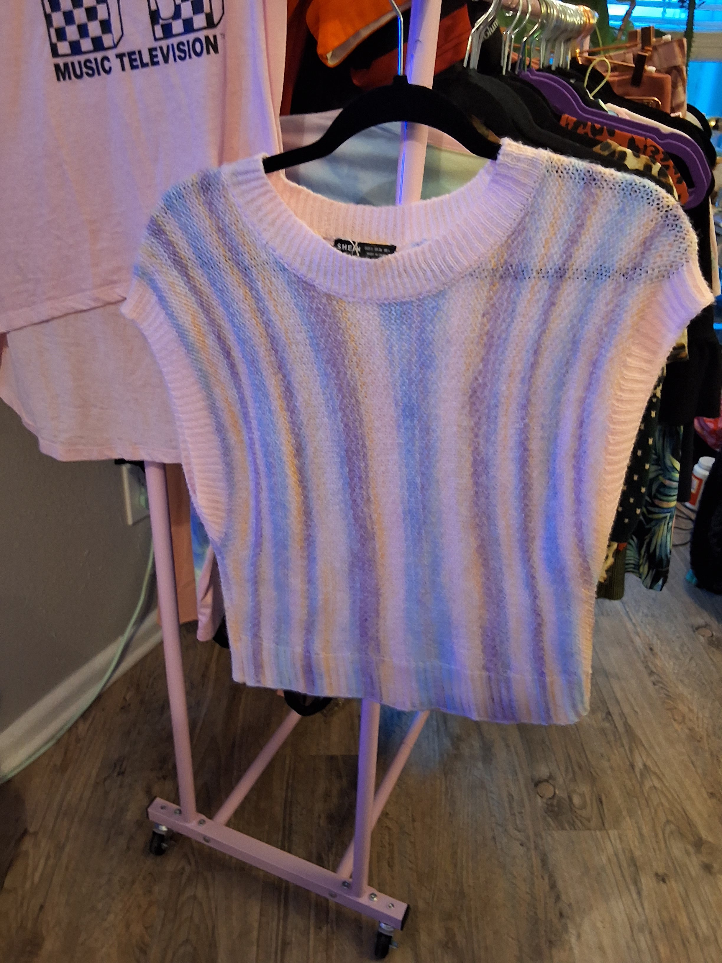 Pink Sweater Tee