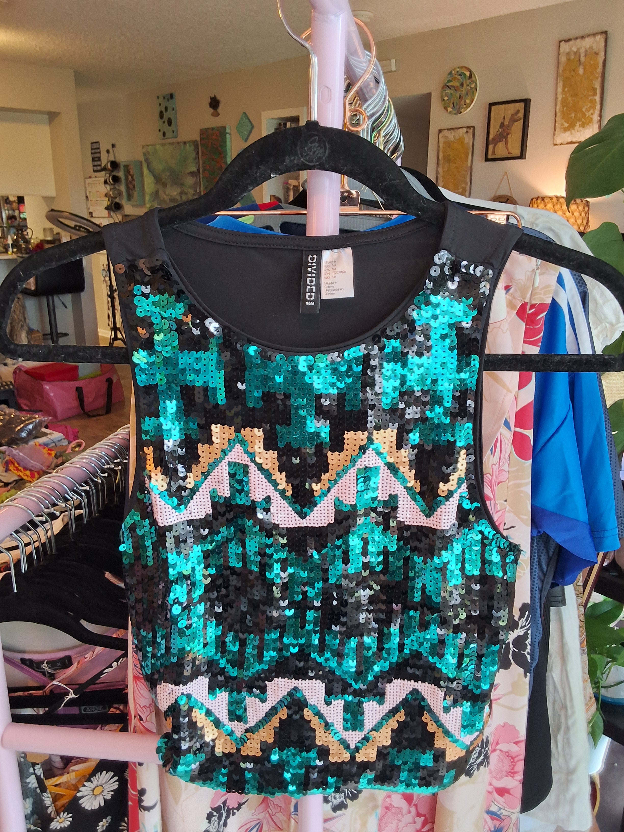 Sequin Top