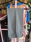 Grey Wideleg Dress Pant
