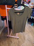 Green Glitter Tee
