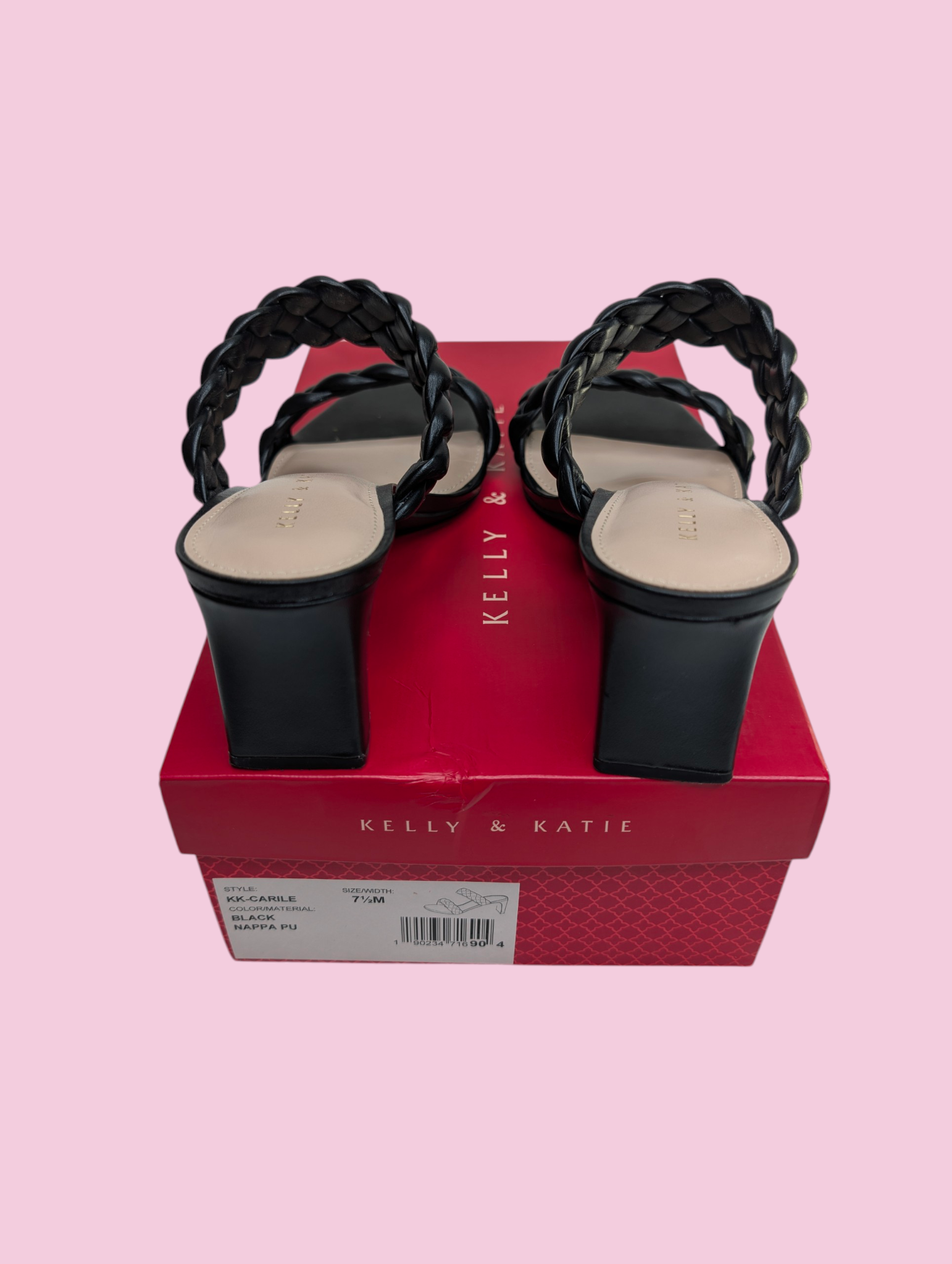 Black Helled Sandles