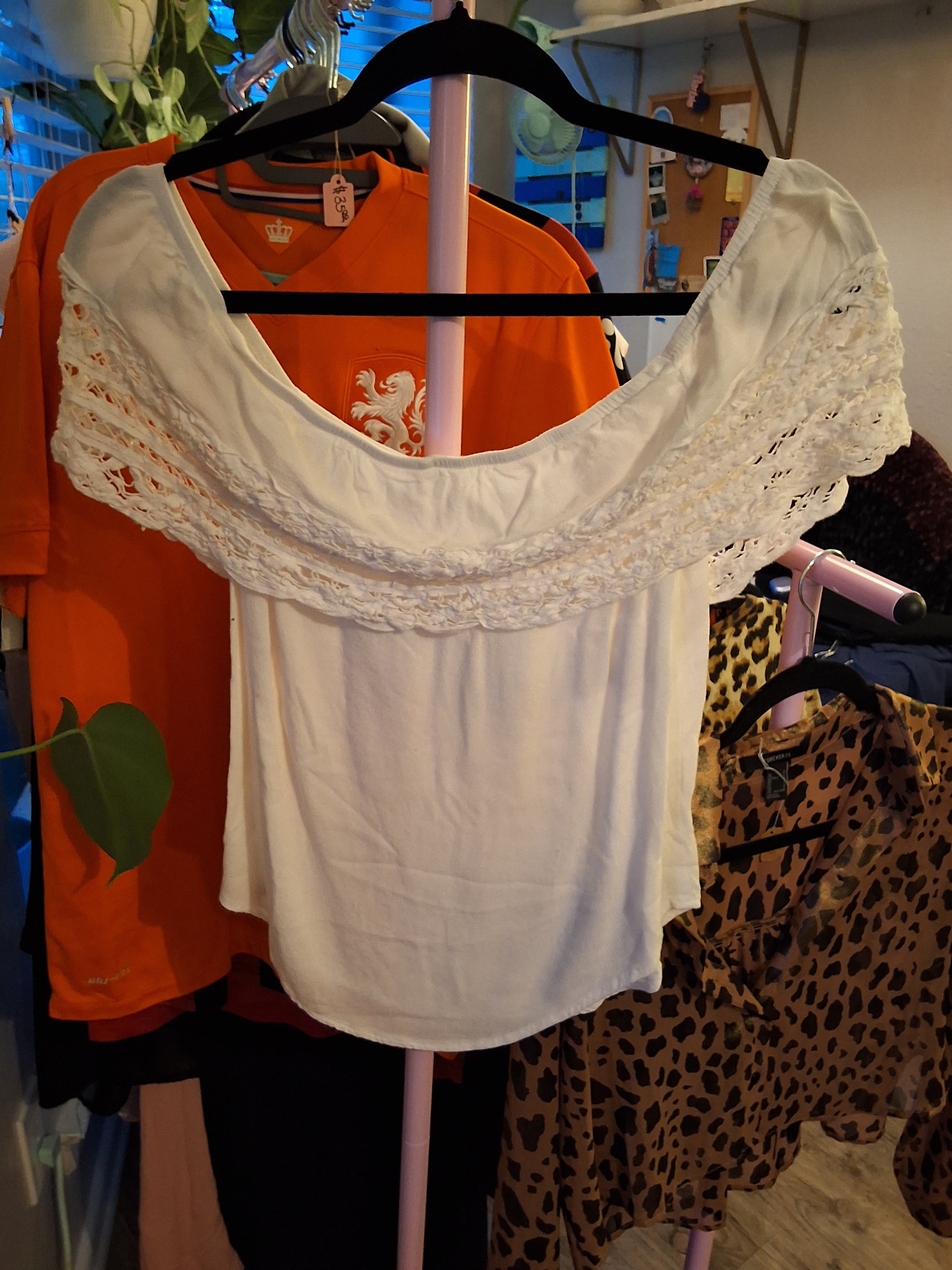 Off The Shoulder Prarie Top
