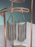 Reclaimed Fringe Earings