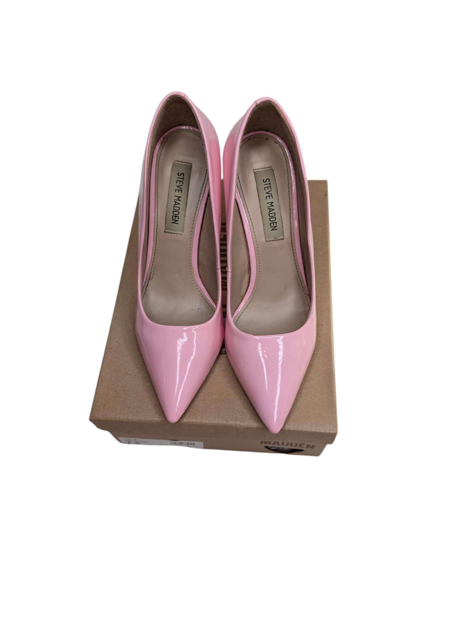 Discontinued Pink Patent Vala Pumps