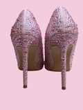 Pink Jeweled Steve Madden Pumps