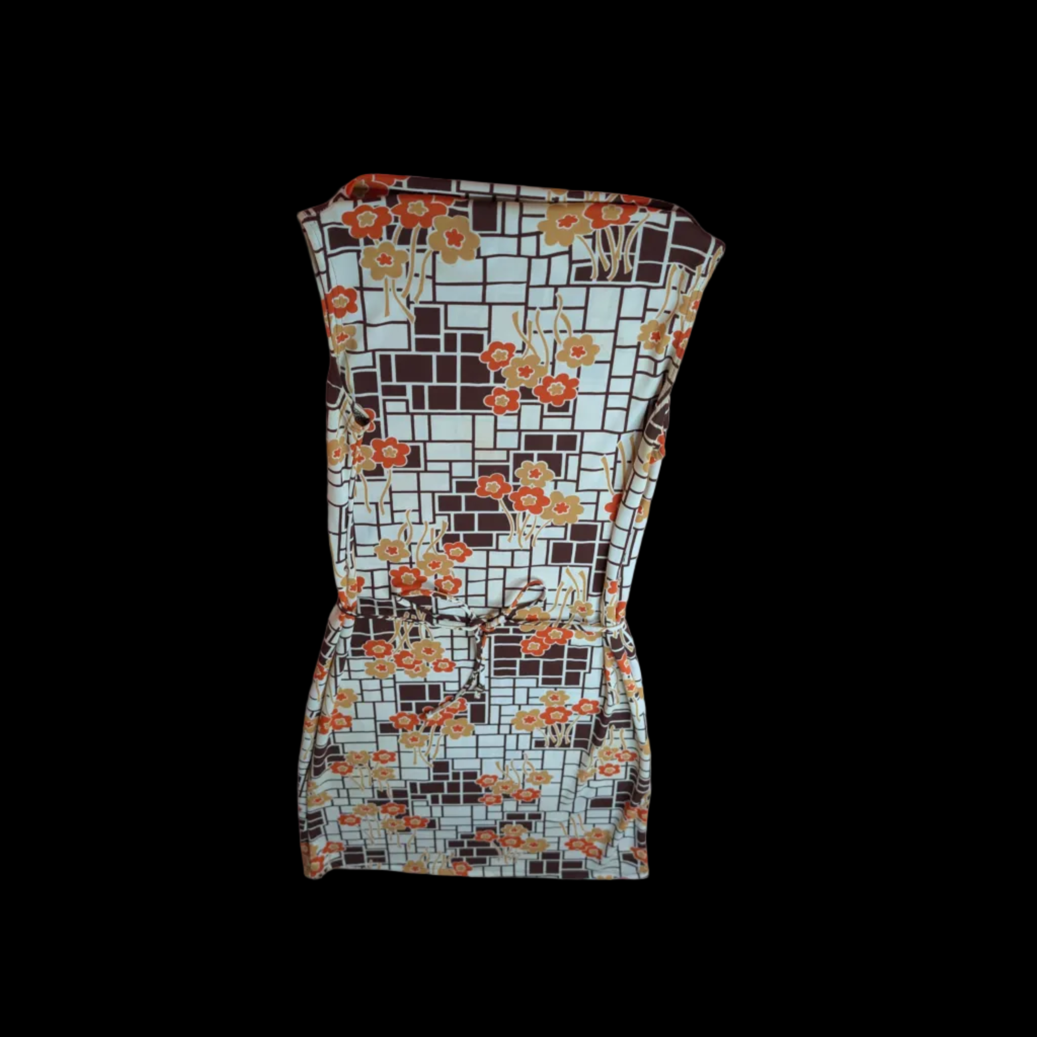 Vintage Printed Dress